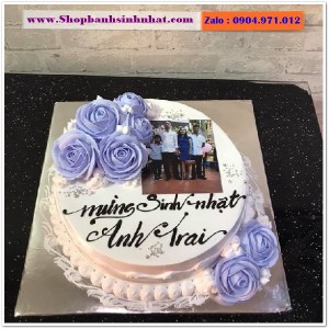 Bánh Sinh Nhật In Hình Ảnh - H416